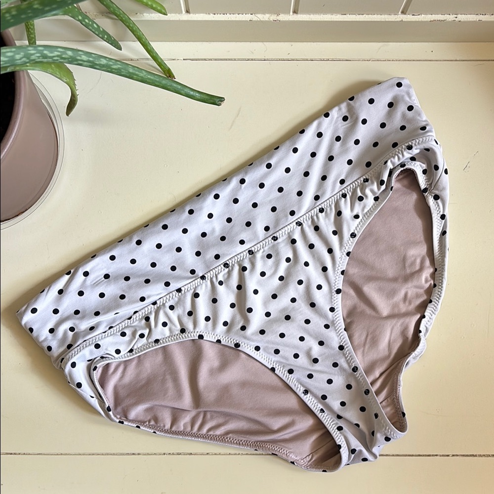Maternity Polka Dot Bikini Bottoms
